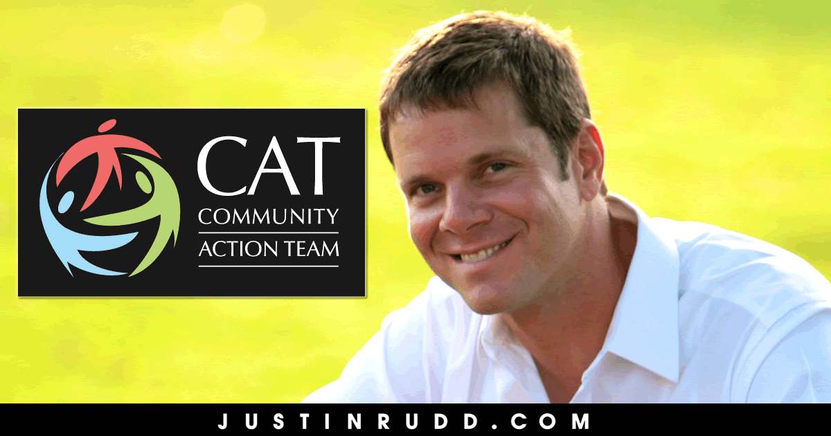 Justin Rudd's nonprofit Community Action Team (CAT)
