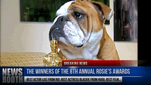 Red Carpet Riley at the Rosie Awards