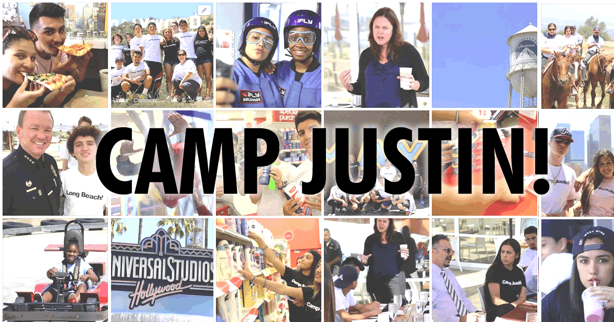 Camp Justin!